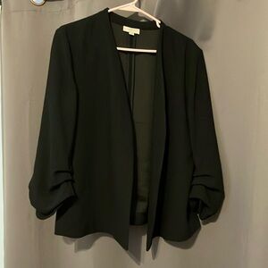 Classic black blazer worn once!